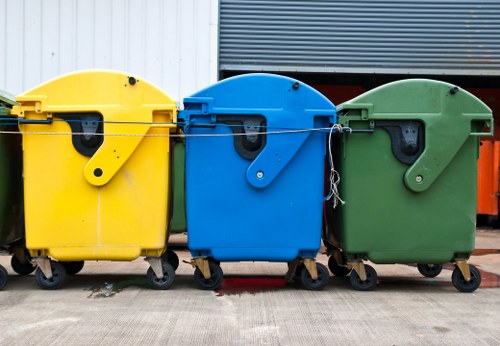 Same day skip delivery at a residential site in Hayes