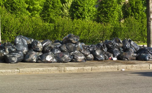 Professional rubbish removal team in Hayes