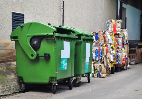 Environmental-friendly skip recycling process