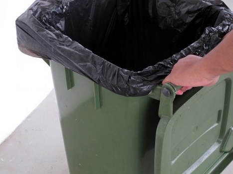 Different sizes of enclosed skips available